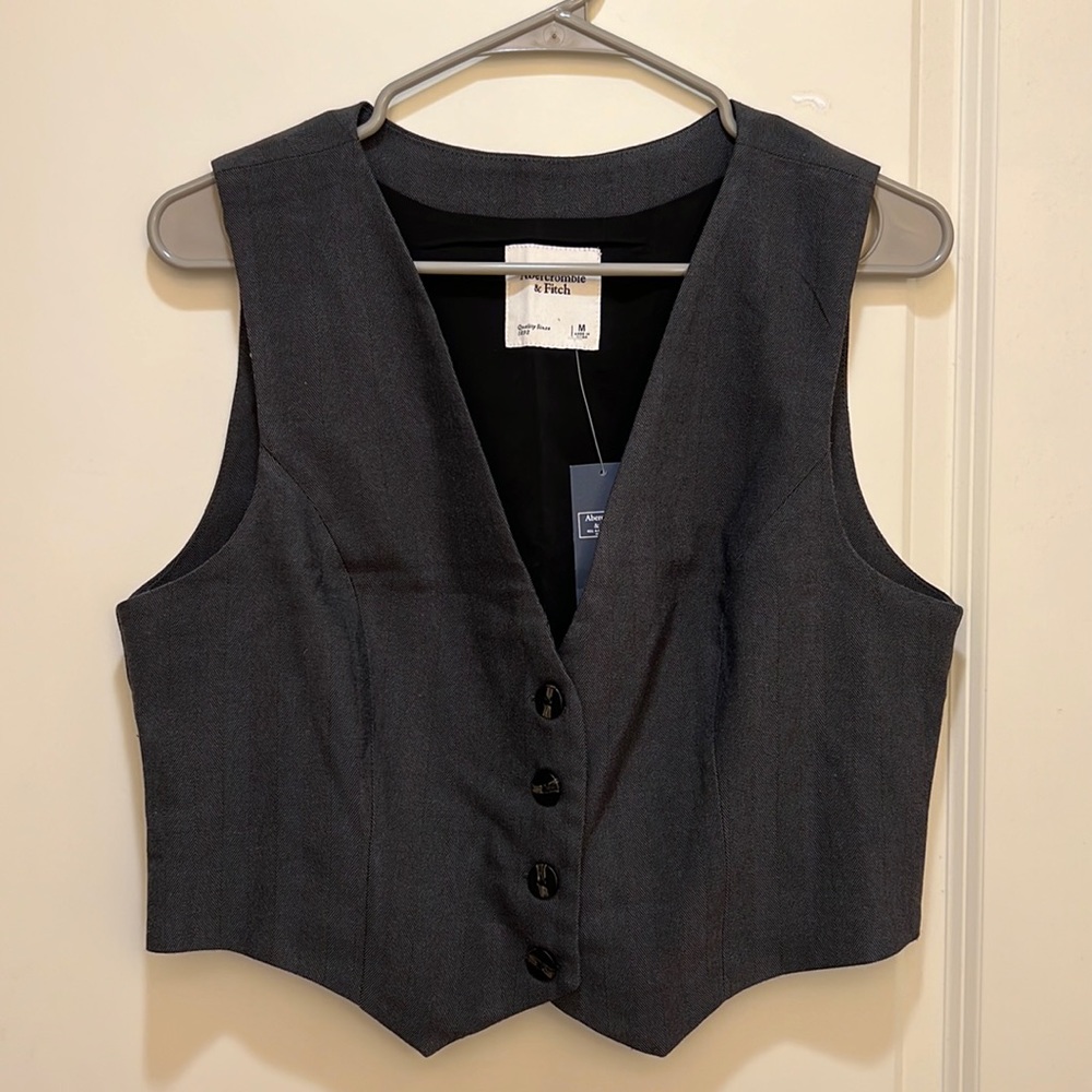 NWT A&F Tailored Vest